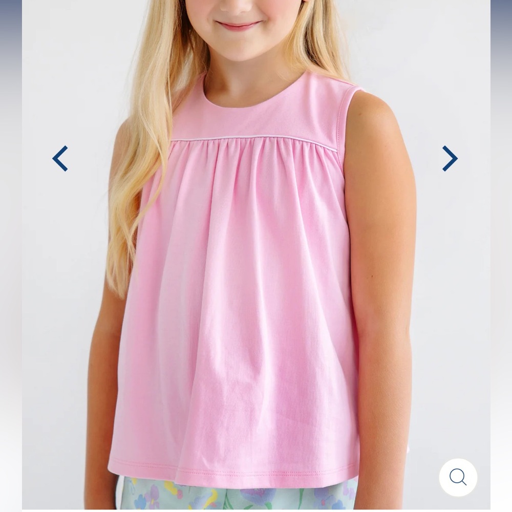 TBBC Sleeveless Dowell Day Top
Pier Party Pink with Worth Avenue White